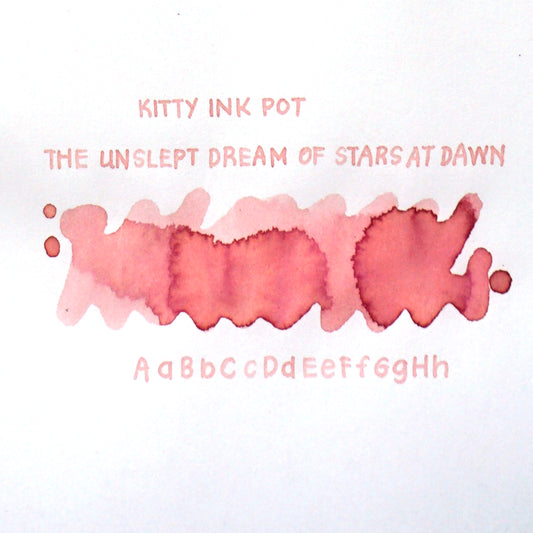Kitty Ink Pot - The Unslept Dream of Stars at Dawn