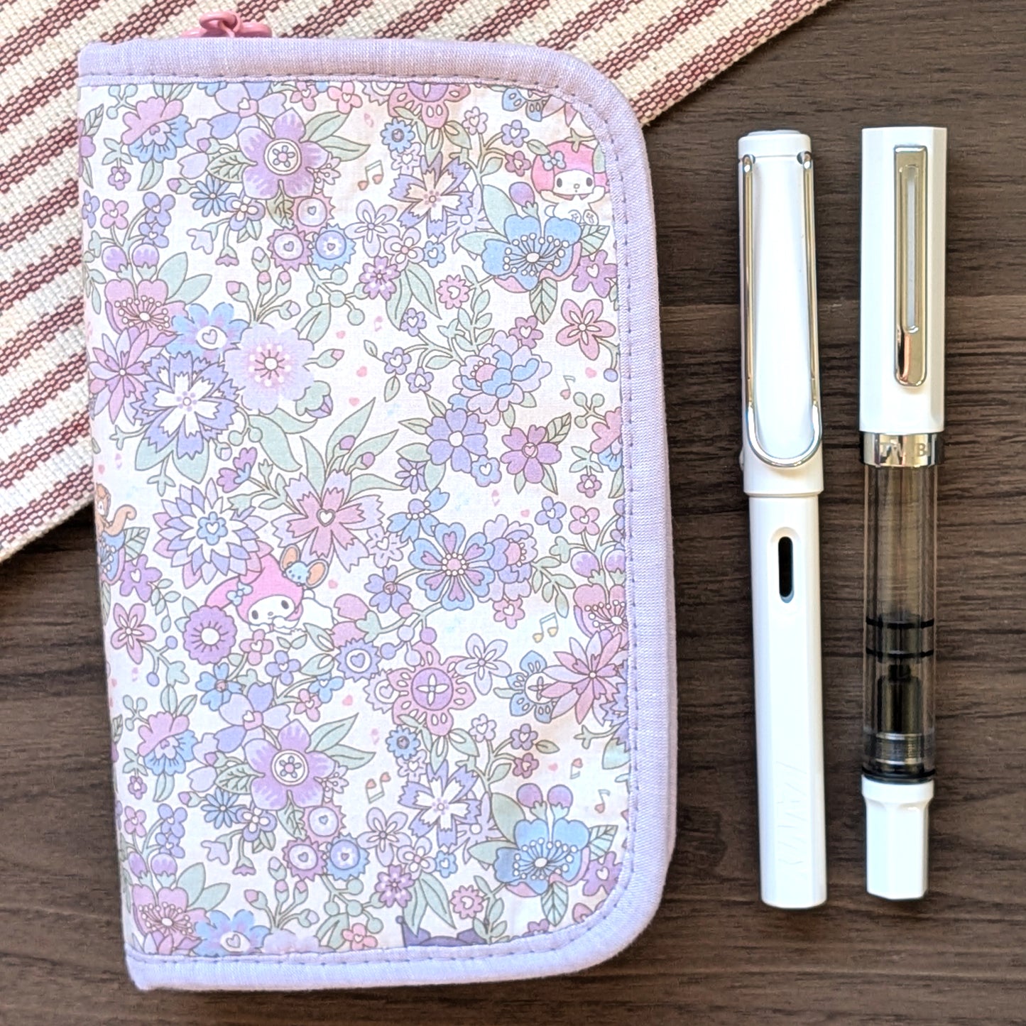 Light Purple Kuromi - 6 Slot Zipper