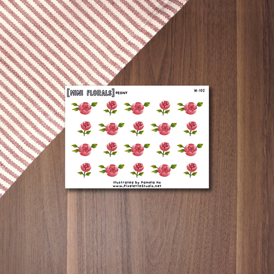 Mini Florals - Peony