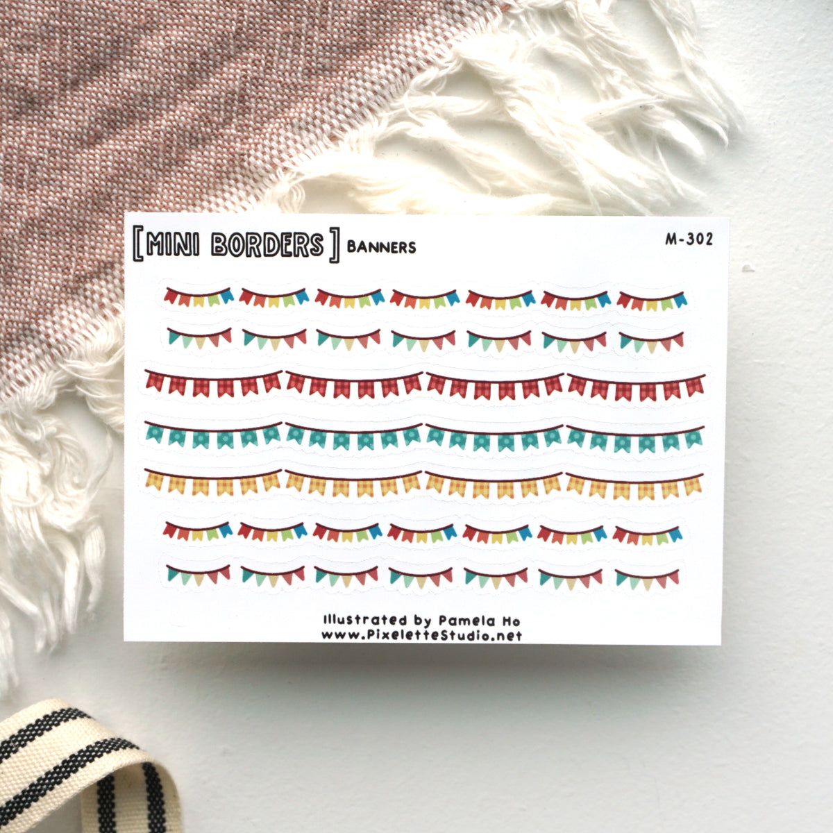Mini Borders - Banners – Pixelette Studio
