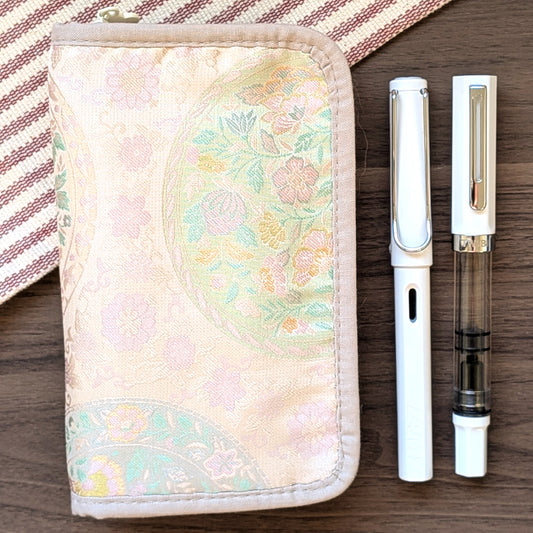 Nishijin  Silk - 6 Slot Zipper