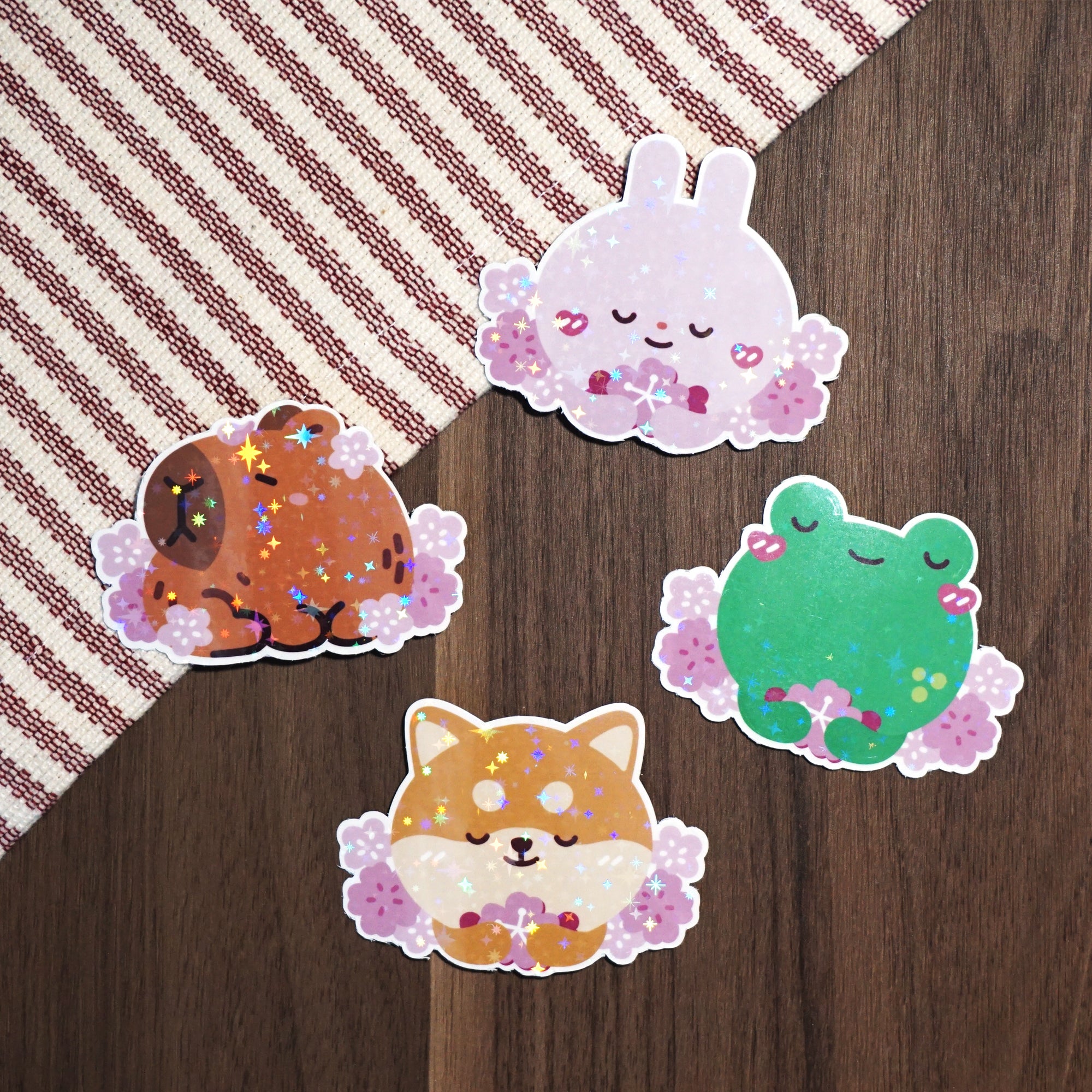 Sakura Buddies Sticker Pack – Pixelette Studio