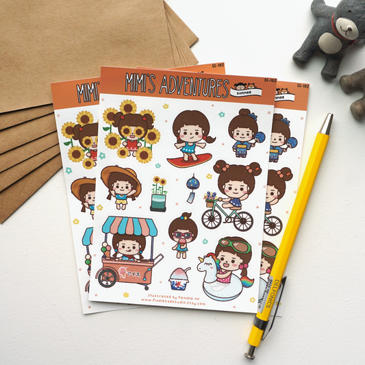 Summer Sticker Sheet