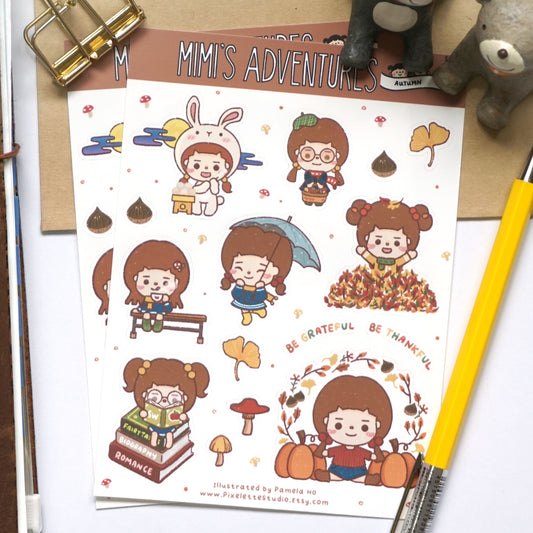 Autumn Sticker Sheet