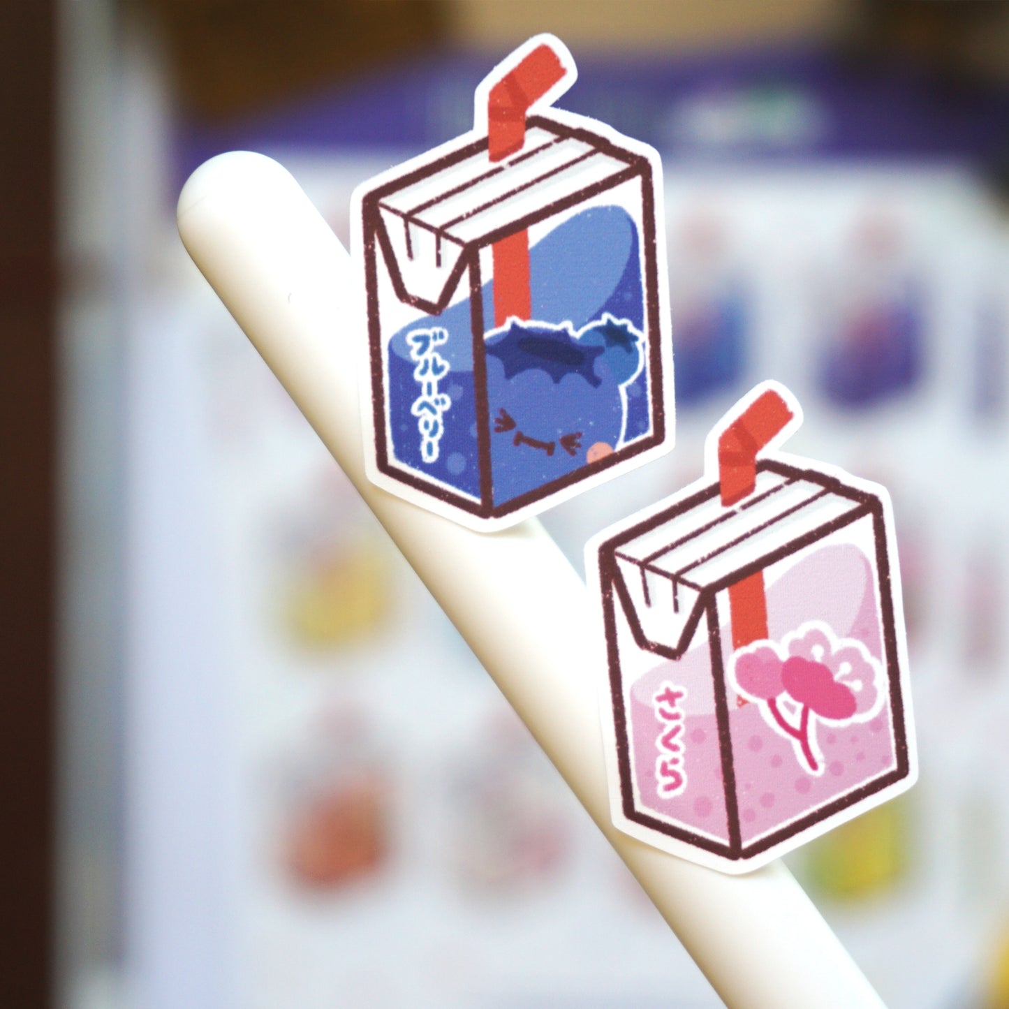 Juice Box Sticker Sheet