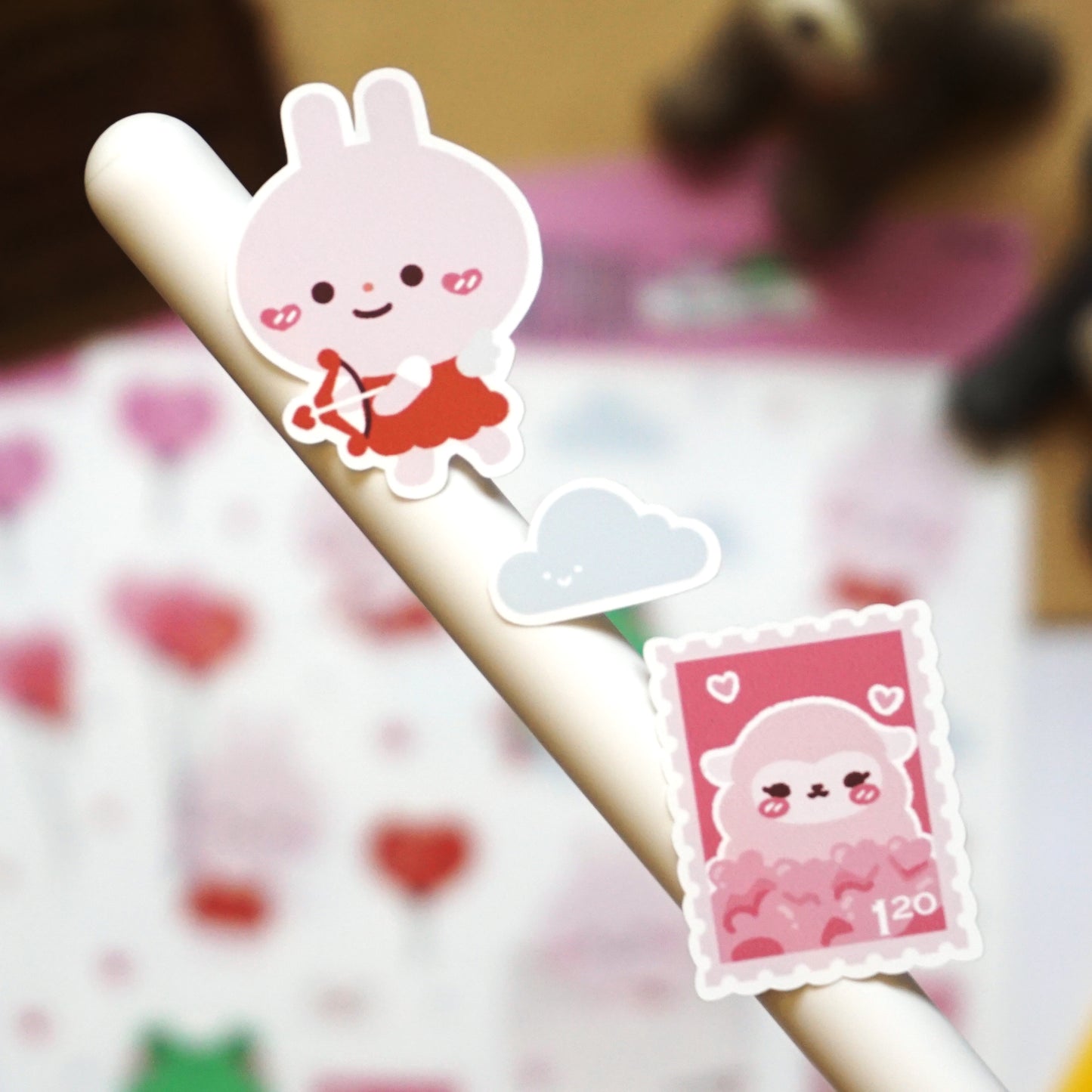 Love Cupids Sticker Sheet