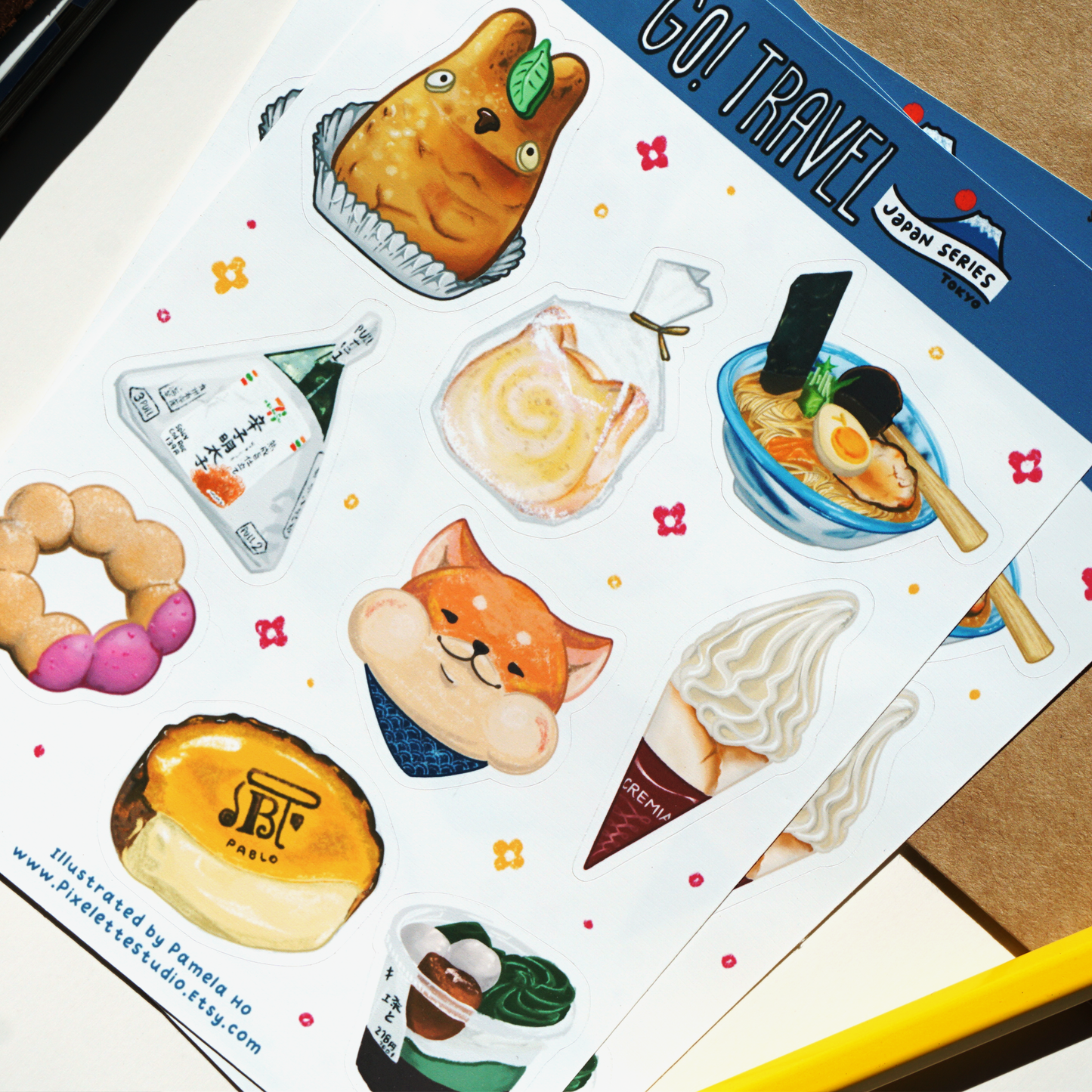 Japan Series - Tokyo Sticker Sheet