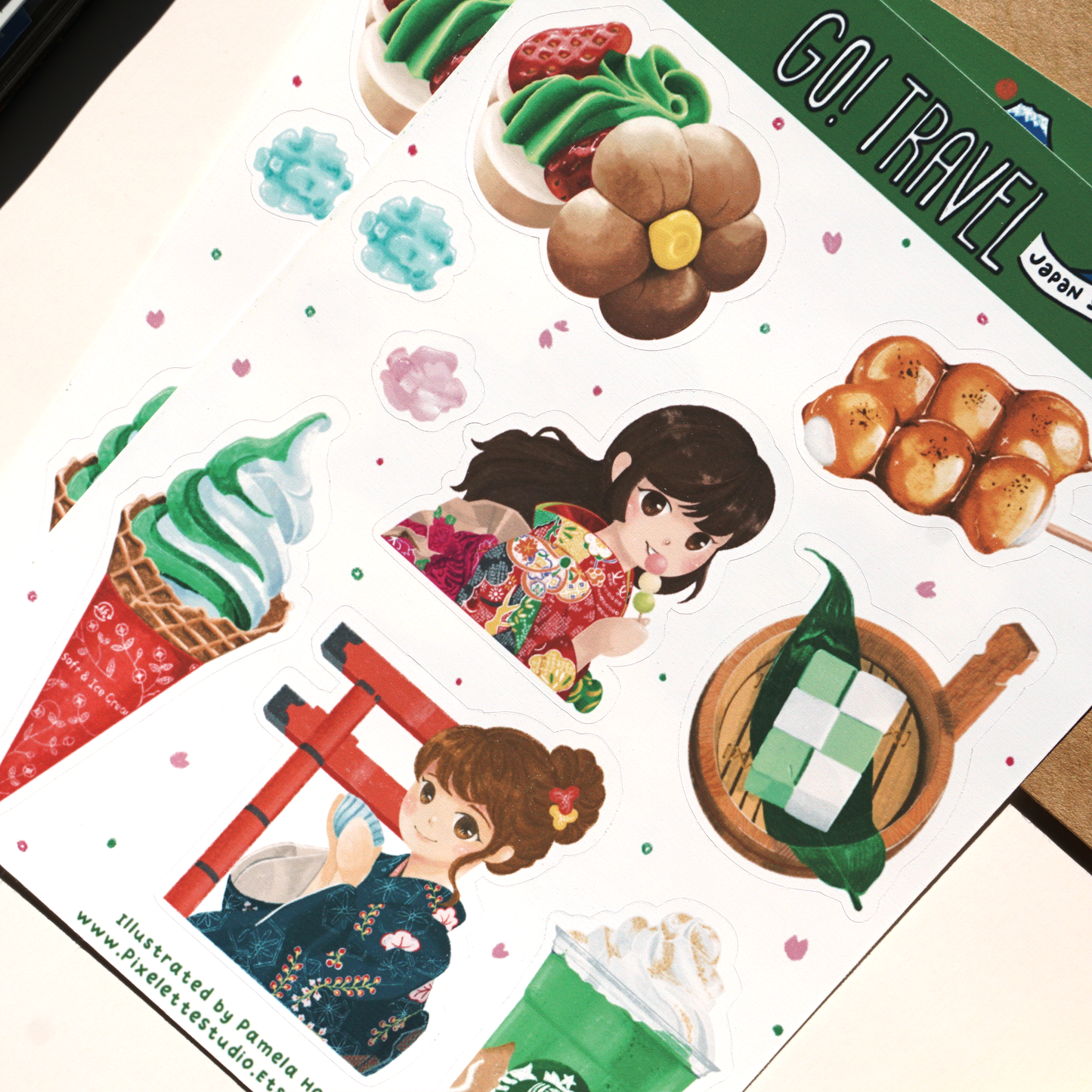 Japan Series - Kyoto Sticker Sheet