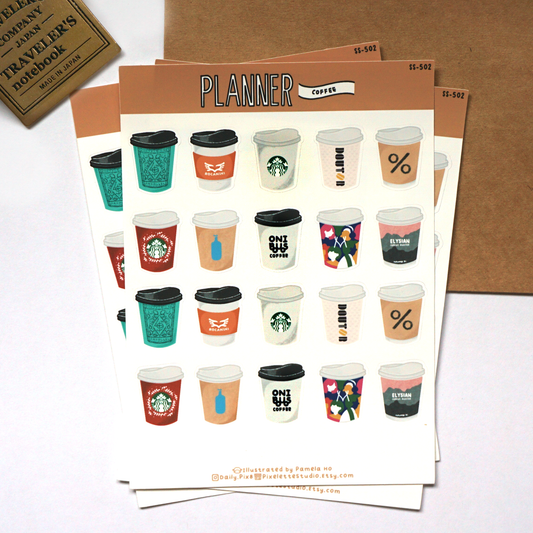 Coffee Sticker Sheet