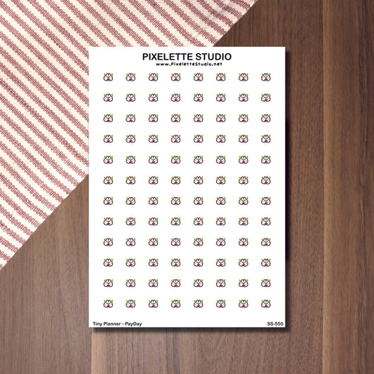 Tiny Planner Pay Day Sticker Sheet