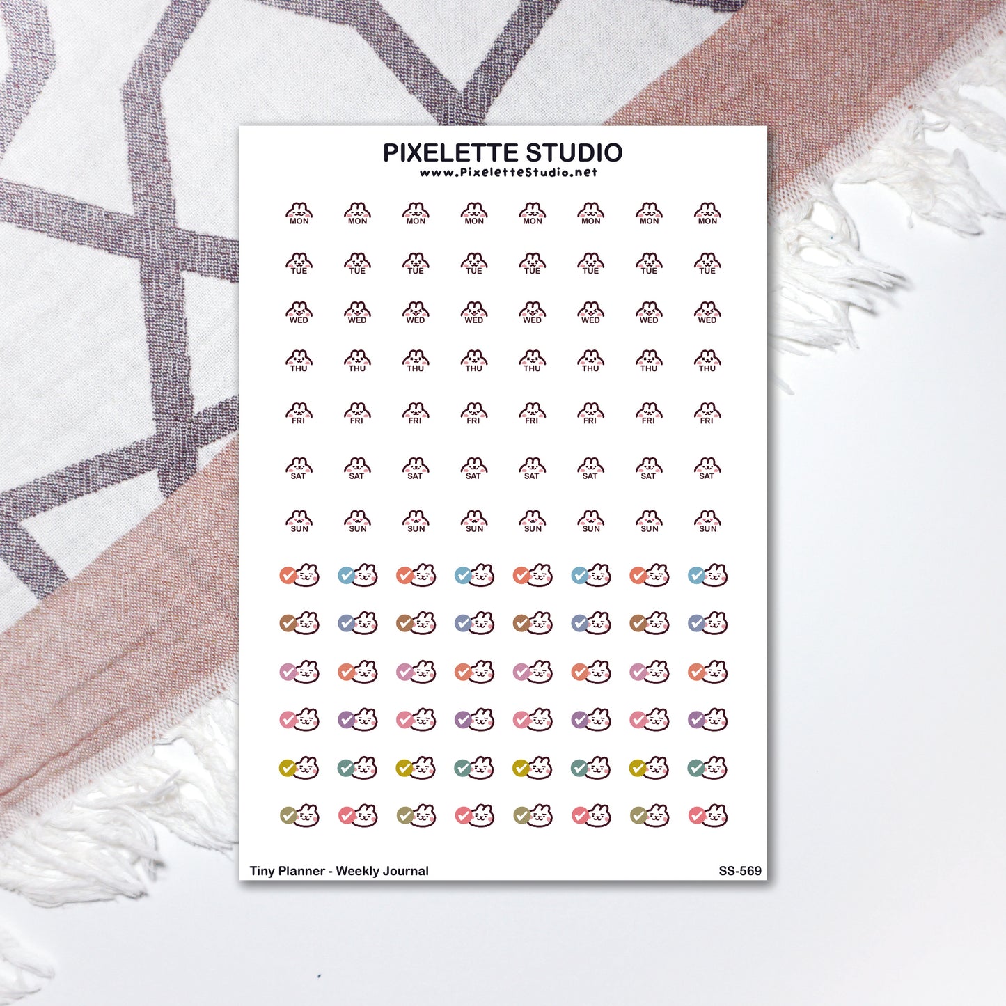 Tiny Planner Weekly Journal