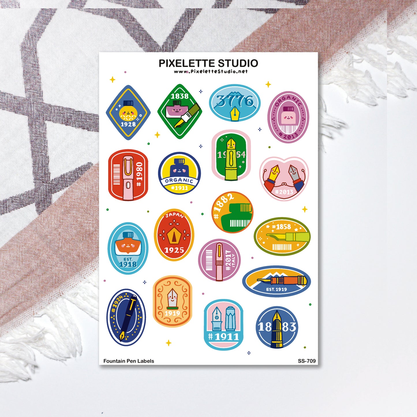 Fountain Pen Labels
