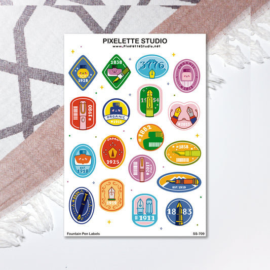 Fountain Pen Labels