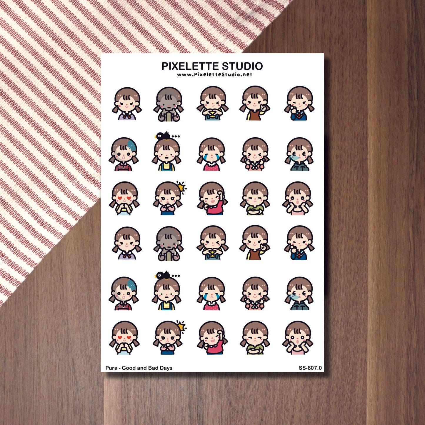 Good & Bad Days Sticker Sheet