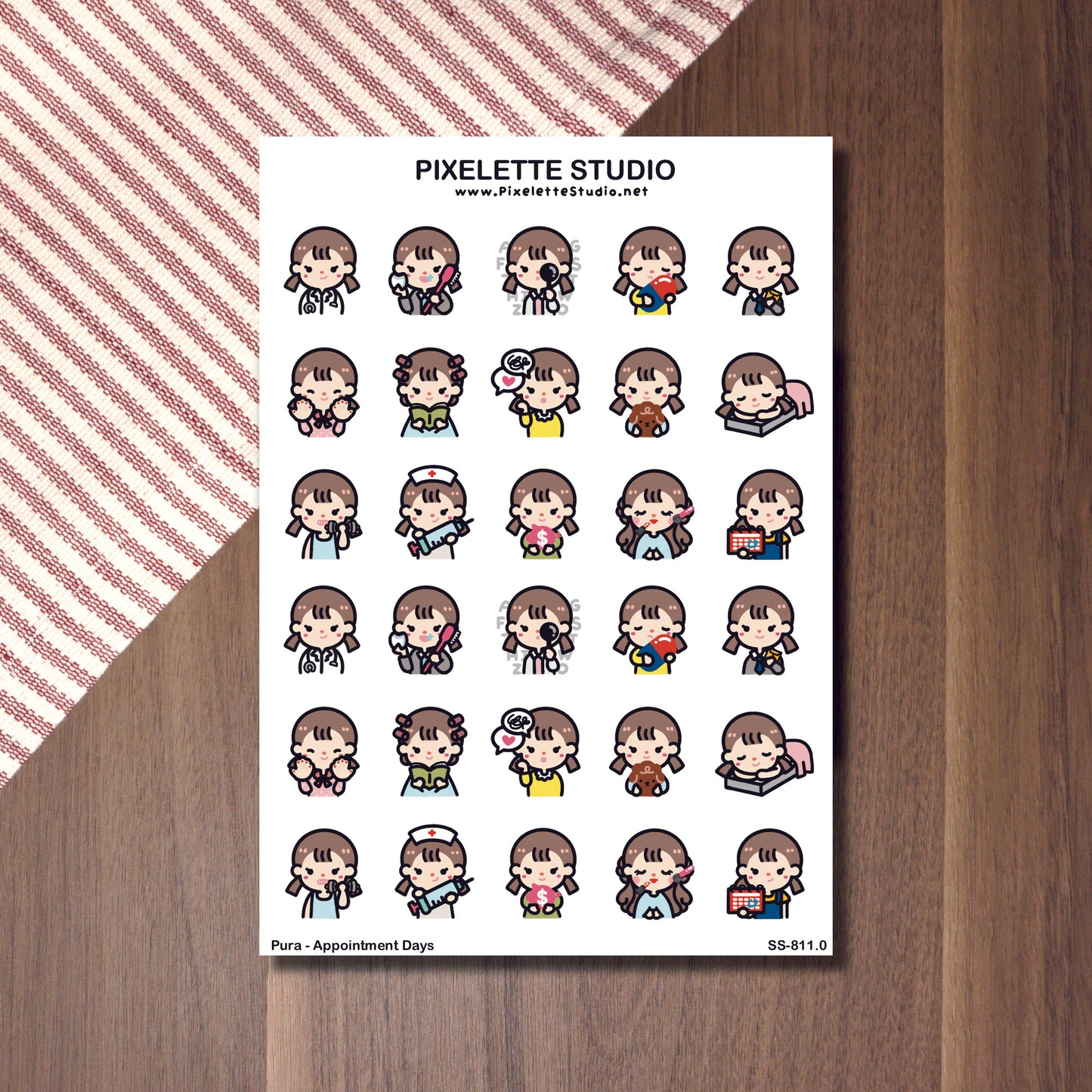 Appointment Days Sticker Sheet