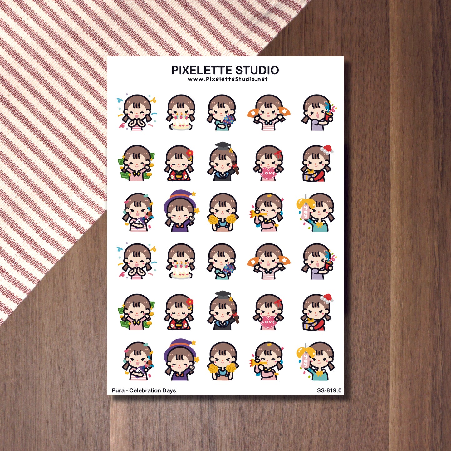 Celebration Days Sticker Sheet