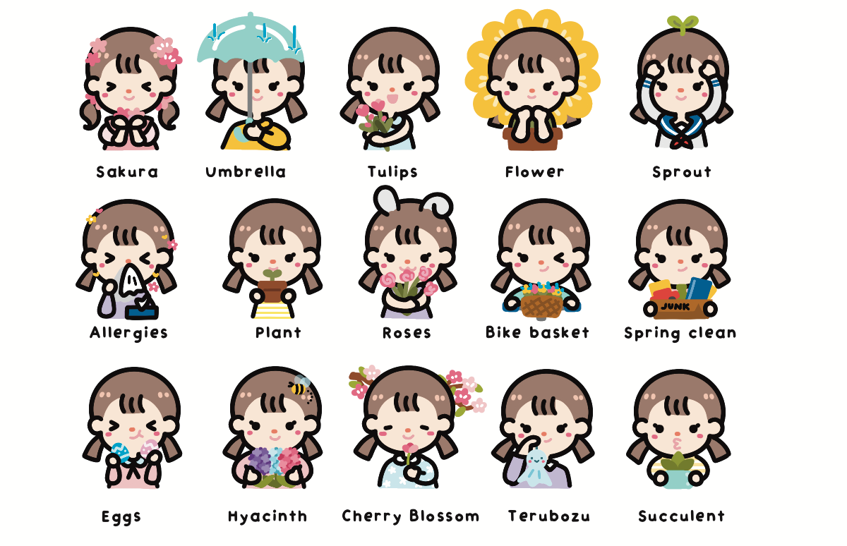 Spring Days Sticker Sheet