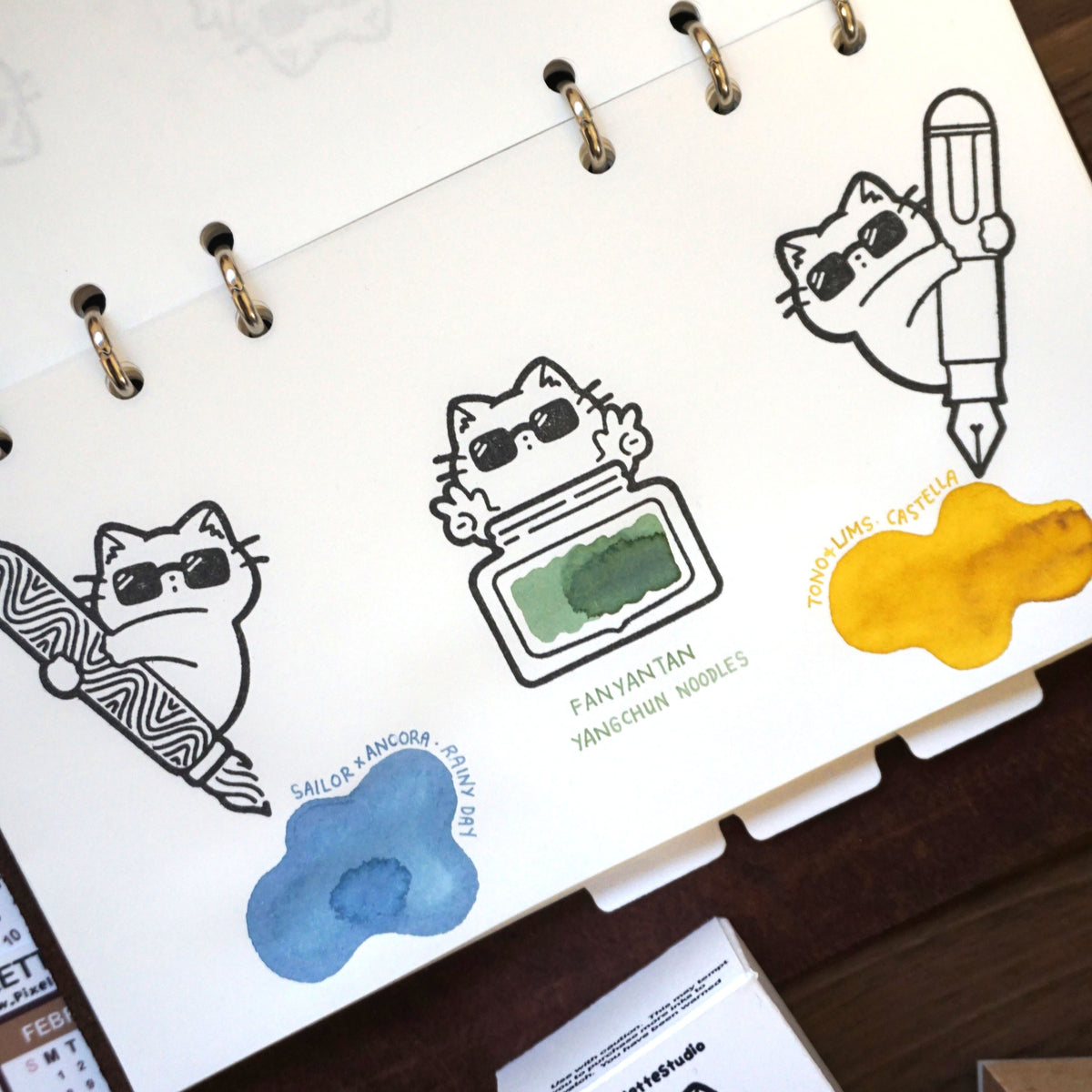 Fountain/Glass Pen Stamp
