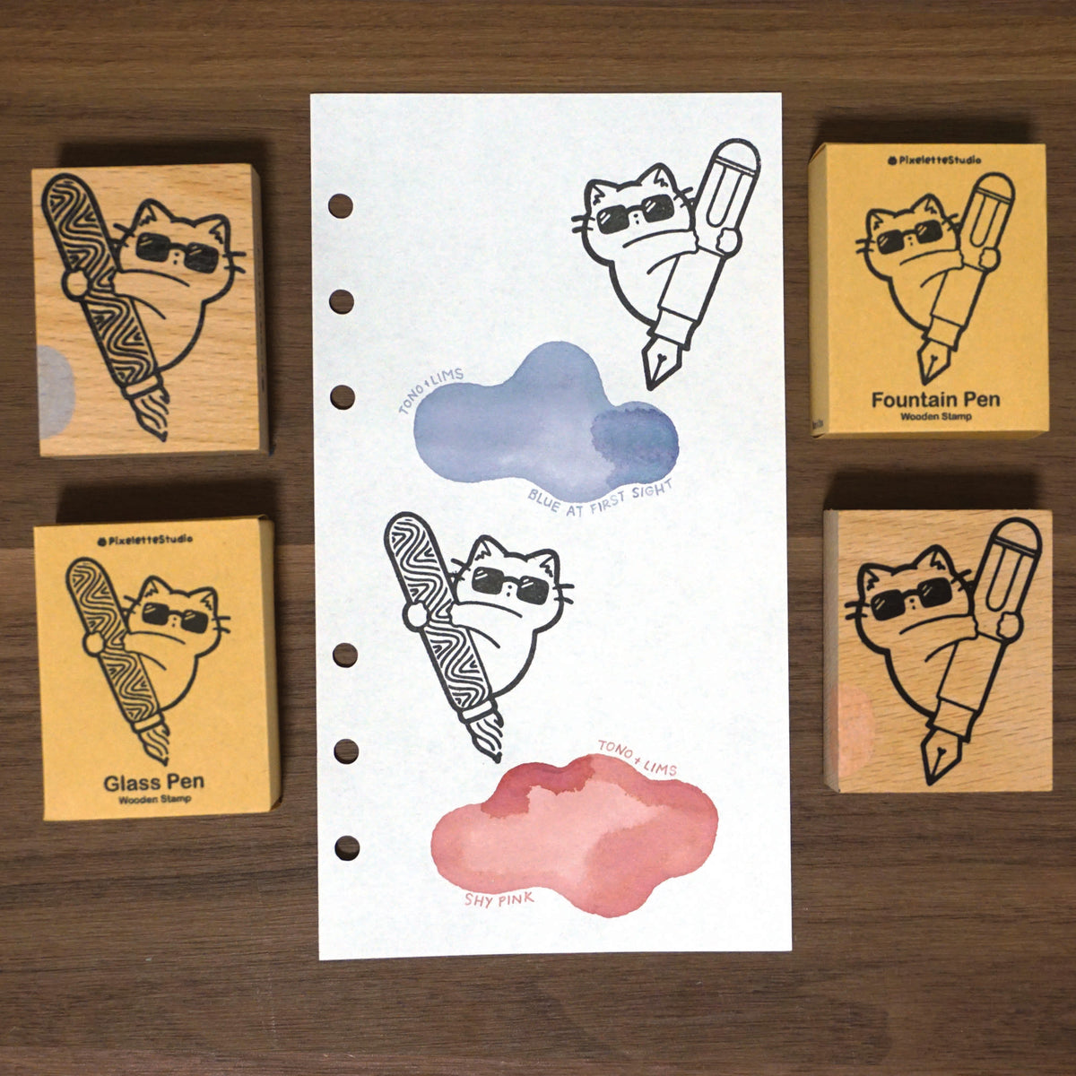 Fountain/Glass Pen Stamp