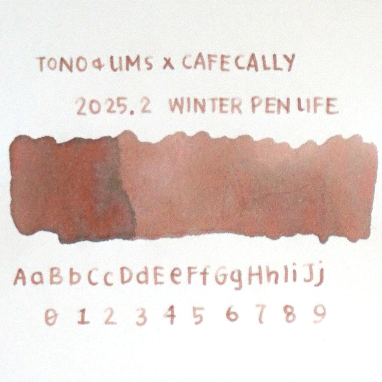 Tono & Lims x Cafecally - 2025.2 Winter Pen Life