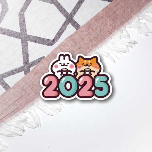 Tiny Planner - 2025 Vinyl Sticker