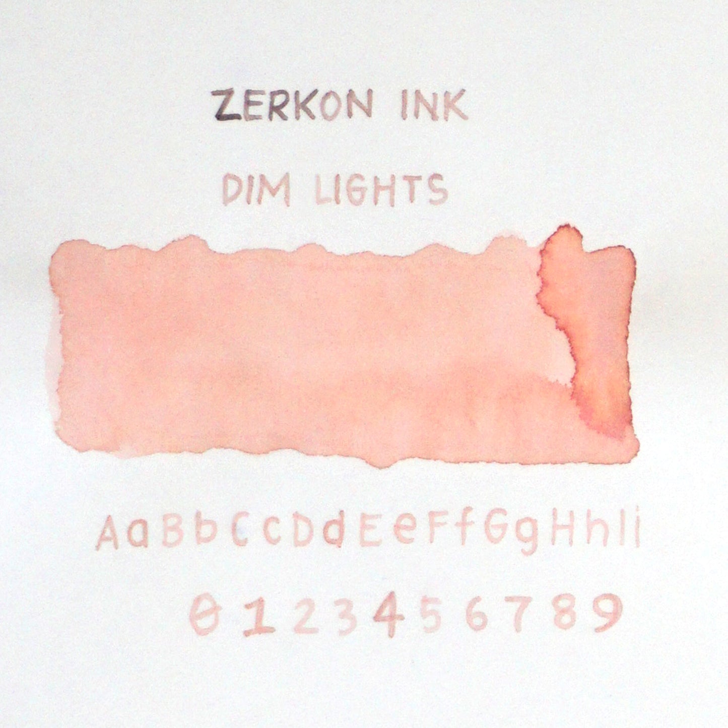 Zerkon Ink - Dim Lights