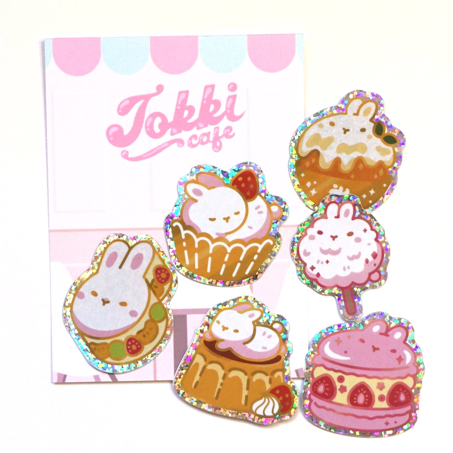 Tokki Cafe Die Cut Sticker Pack